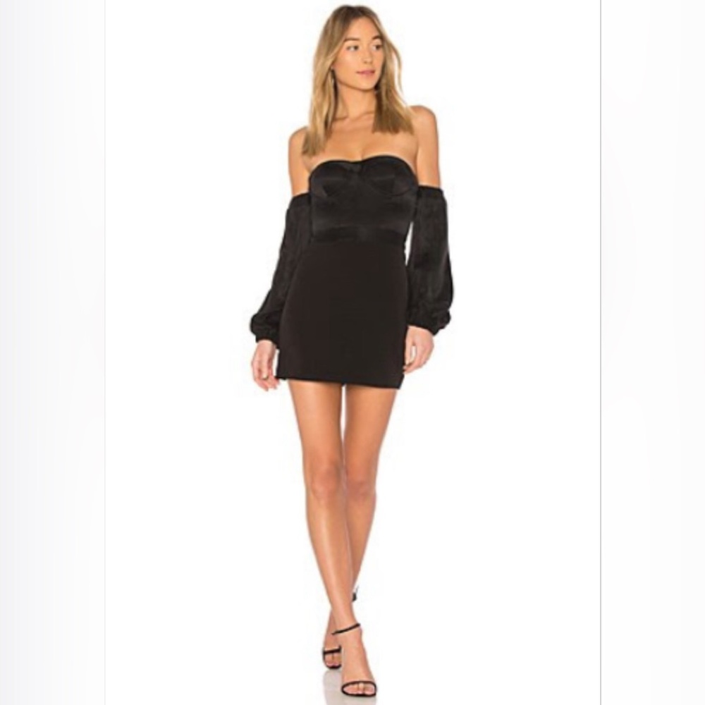 Revolve NBD Black Mini Dress